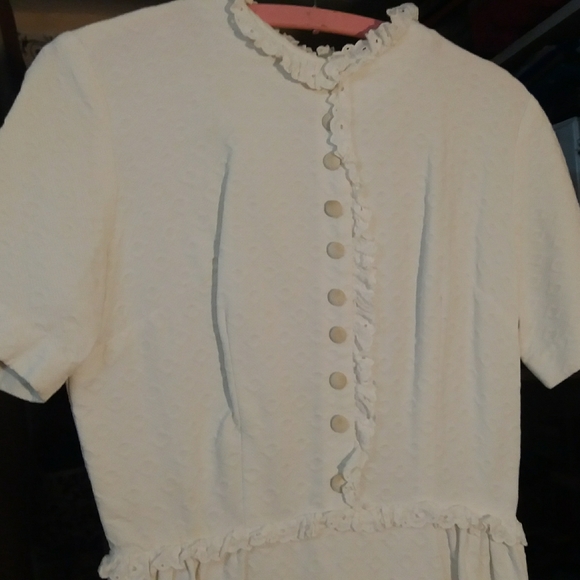 50s White Dress - Picture 7 of 7